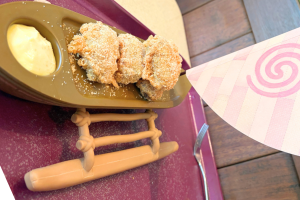 Banana coconut fritters
